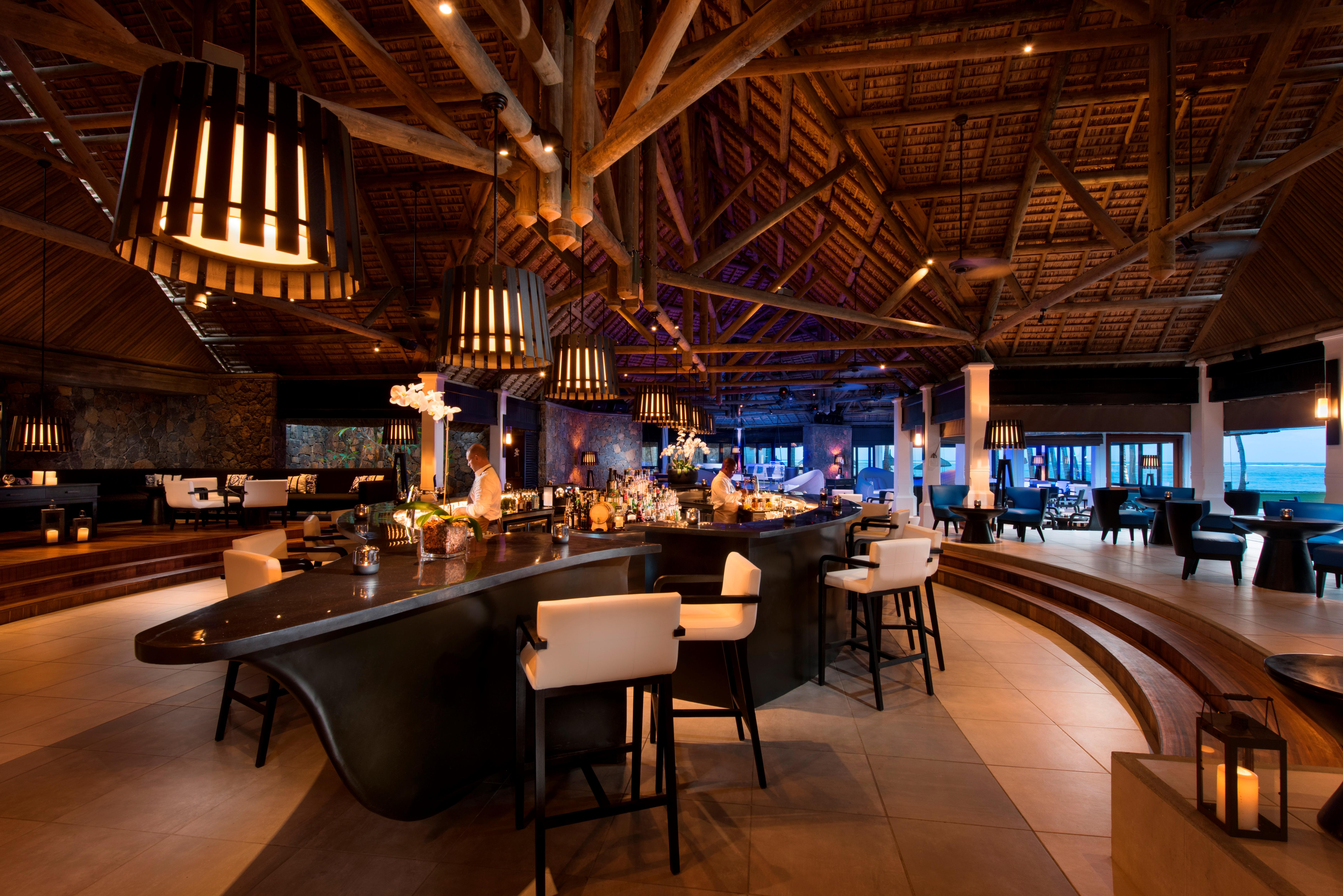 Constance Belle Mare Plage Luaran gambar The interior of the restaurant